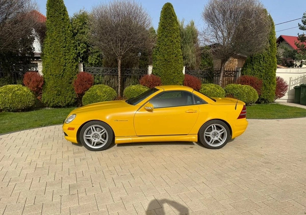 Mercedes-Benz SLK cena 74900 przebieg: 153600, rok produkcji 2002 z Nisko małe 407